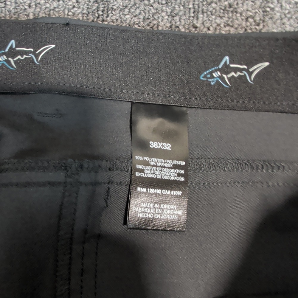Greg Norman Mens Golf Pants 38x32 Gray Performance Stretch 5-Pocket NEW - Picture 3 of 6